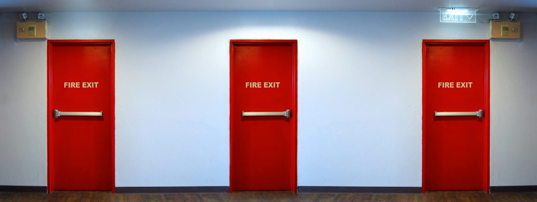 Emergency Fire Exit Doors