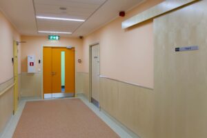Fire Resistant Door in Hospital